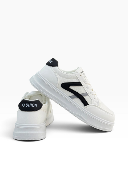 Fashion Ladies White Sneaker