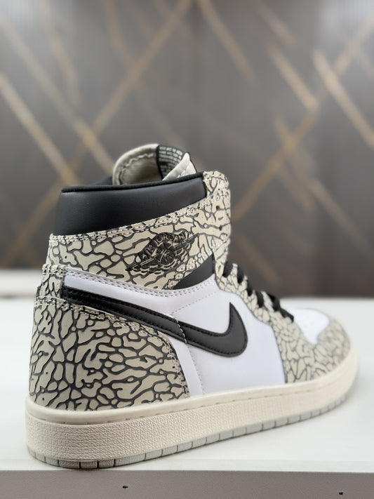 Jordan 1 High Ankle White Cement