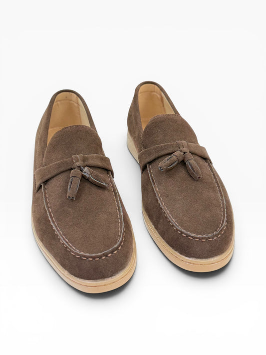 Barker TUS Suede Casual Dark Brown