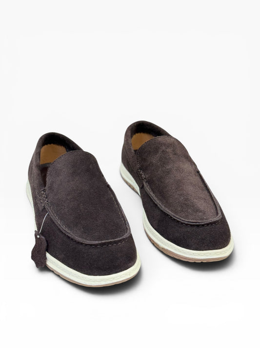 Comfy Suede Loafer Coffee