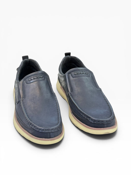 Wolf fang leather shoes Black - 44