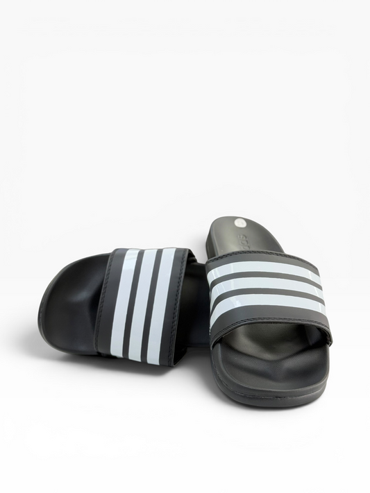 Adidas 3 Stripes Black And White