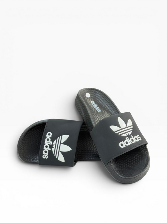 Adidas Logo Slide Black