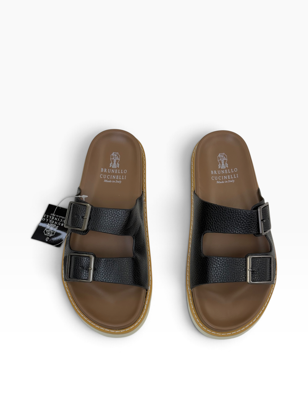 Brunello Cucinelli Sandal Black and Brown