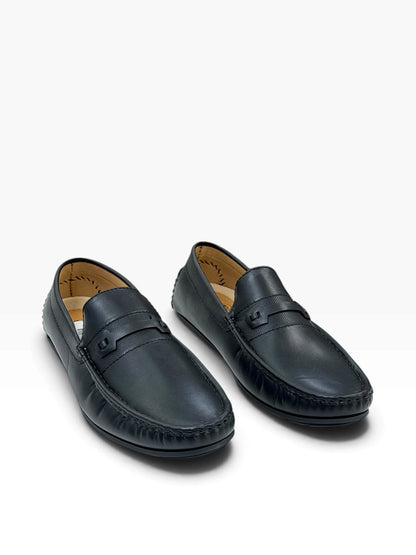 Dravine PU Loafer Black