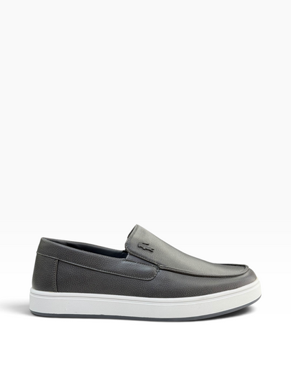 Lacoste Leather Loafer Grey