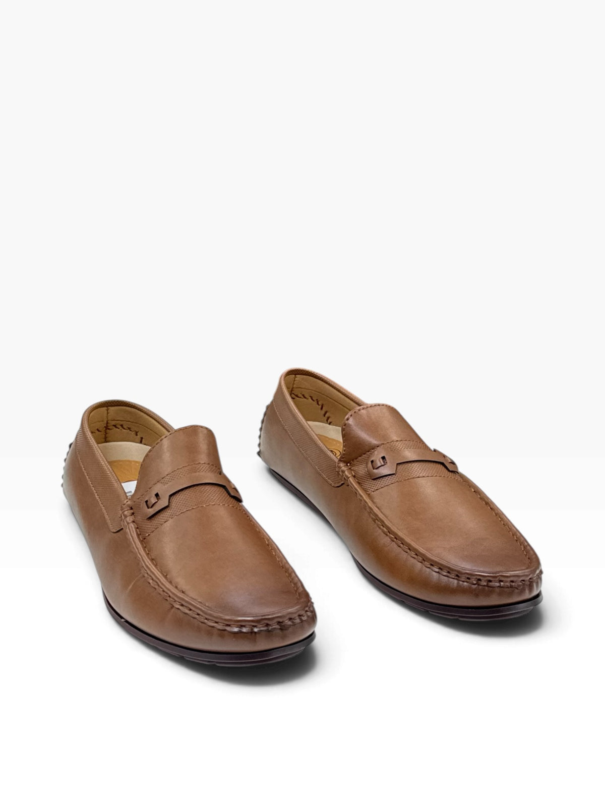 Dravine PU Loafer Light Brown
