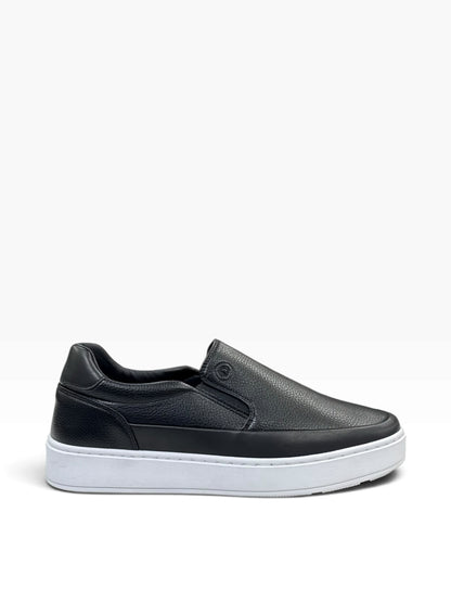 Dravine Leather Loafer Black