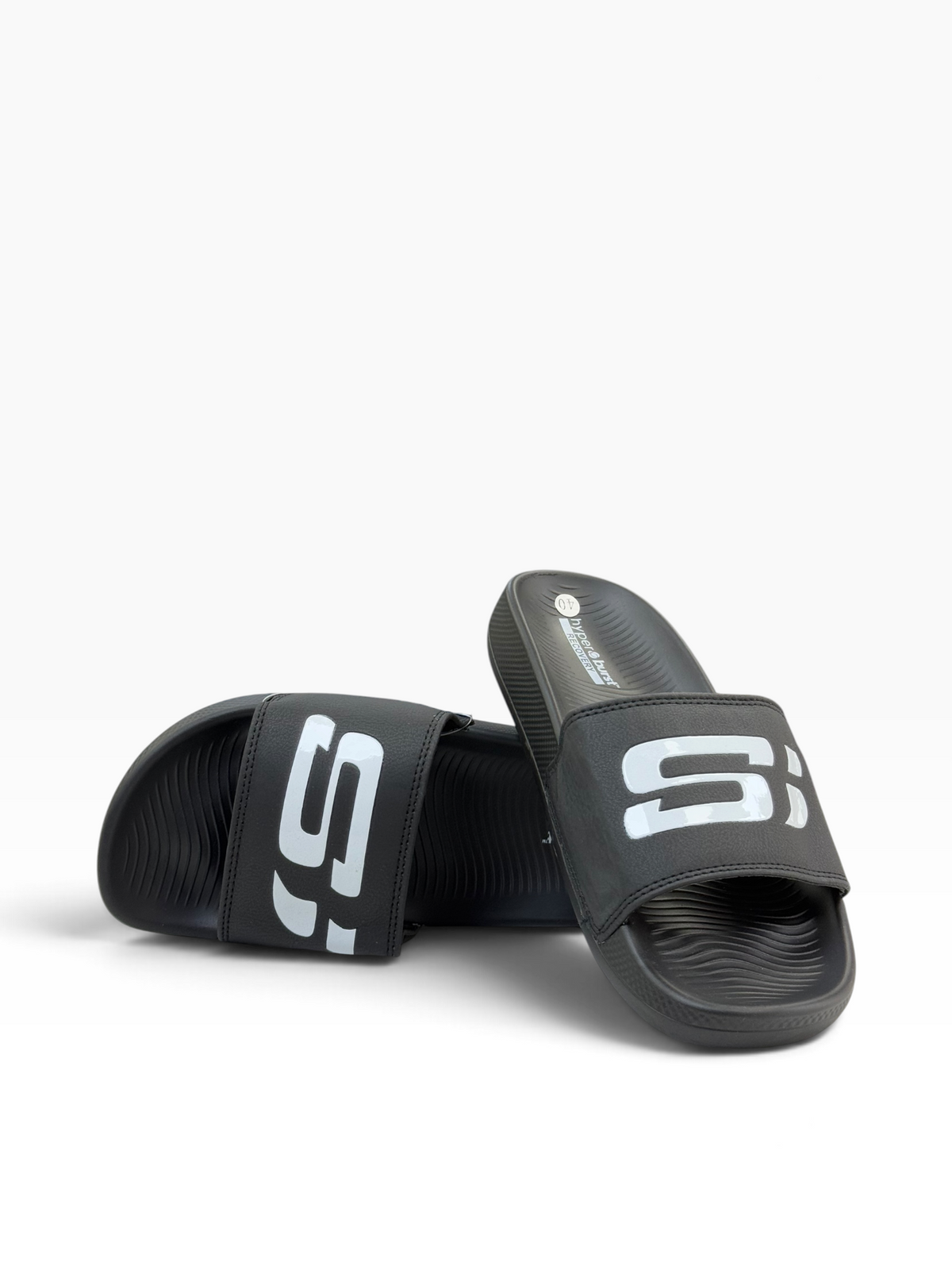 Skechers Hyper S White  Logo