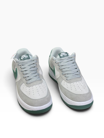 Nike Airforce 1 Suede Green Logo Sneaker