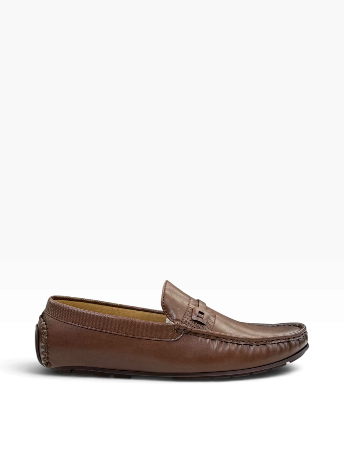 Dravine PU Loafer Brown