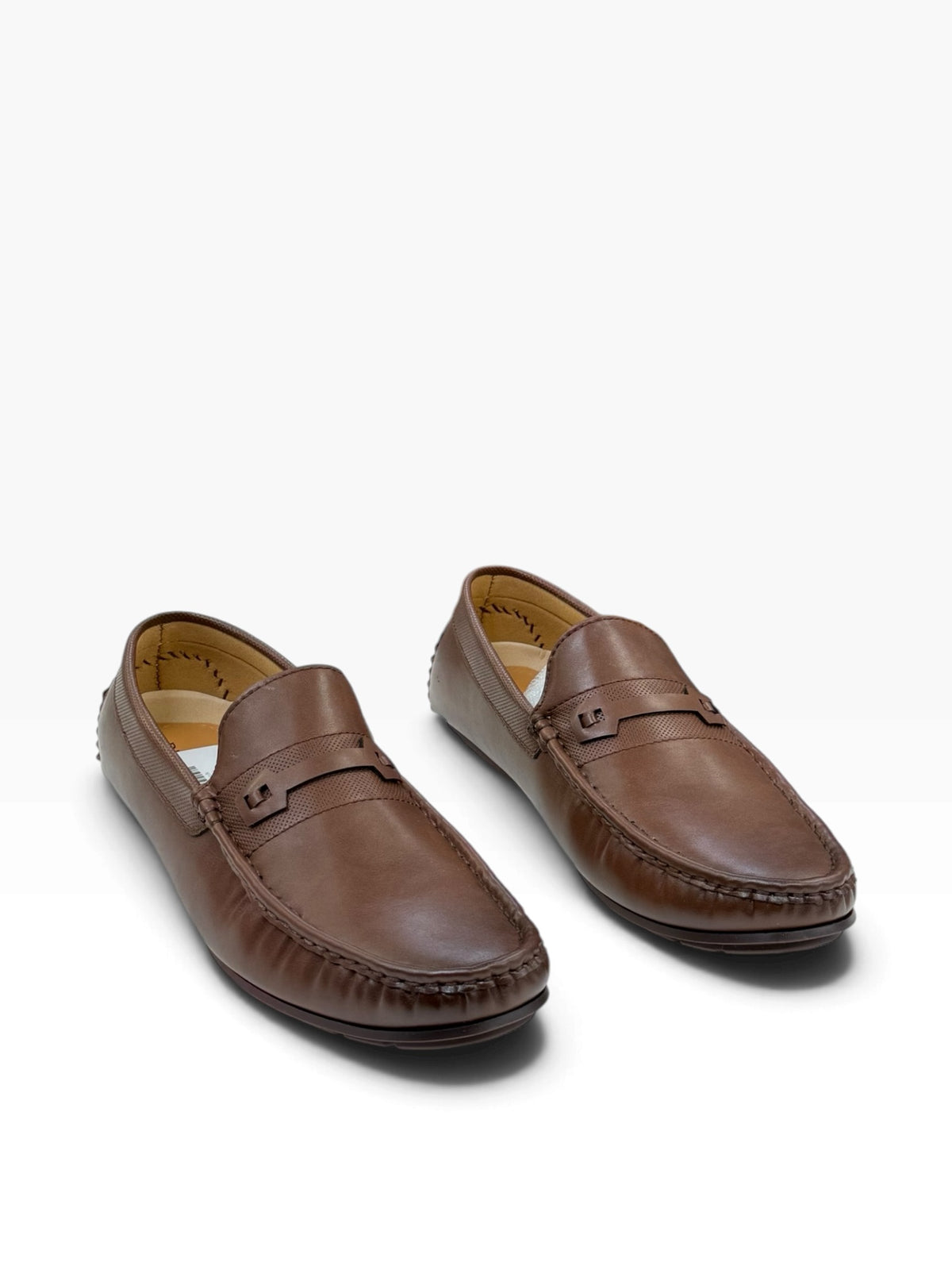 Dravine PU Loafer Brown