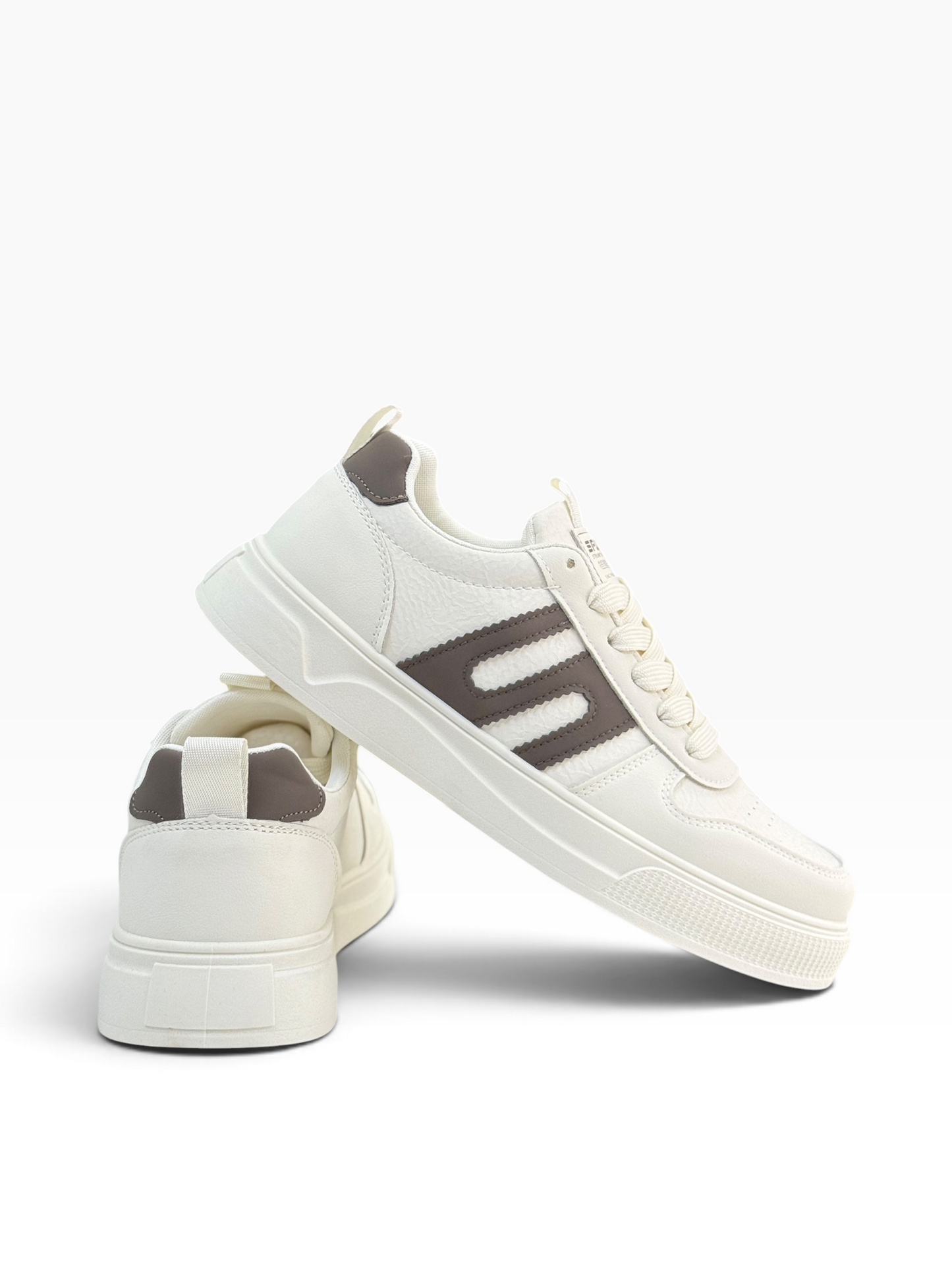 Fashion Mens White Sneaker 01