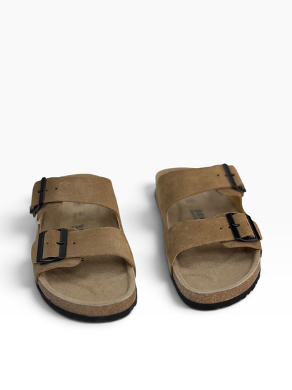 Birkenstock Arizona Suede Camal Brown