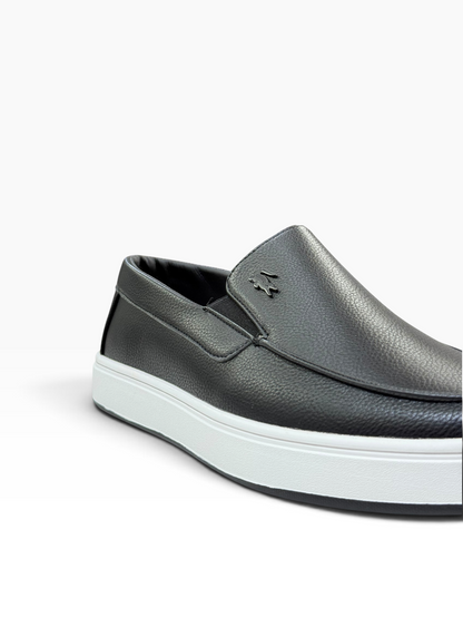 Lacoste Leather Loafer Black