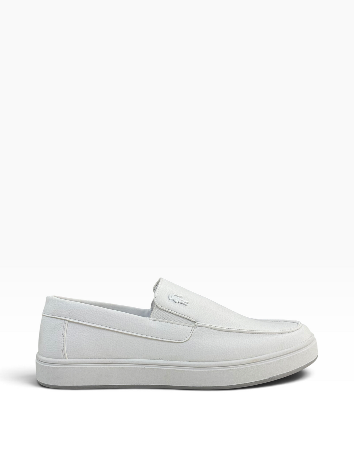 Lacoste Leather Loafer White