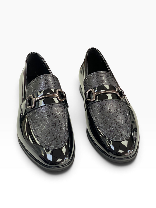 Barker Gloss Loafer Black