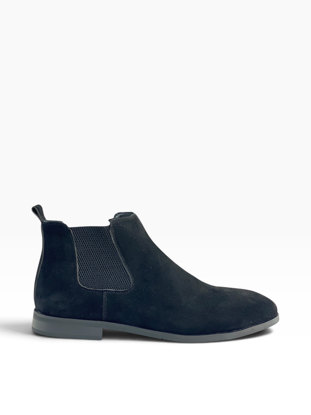 Barker Chelsea Boot Suede Black