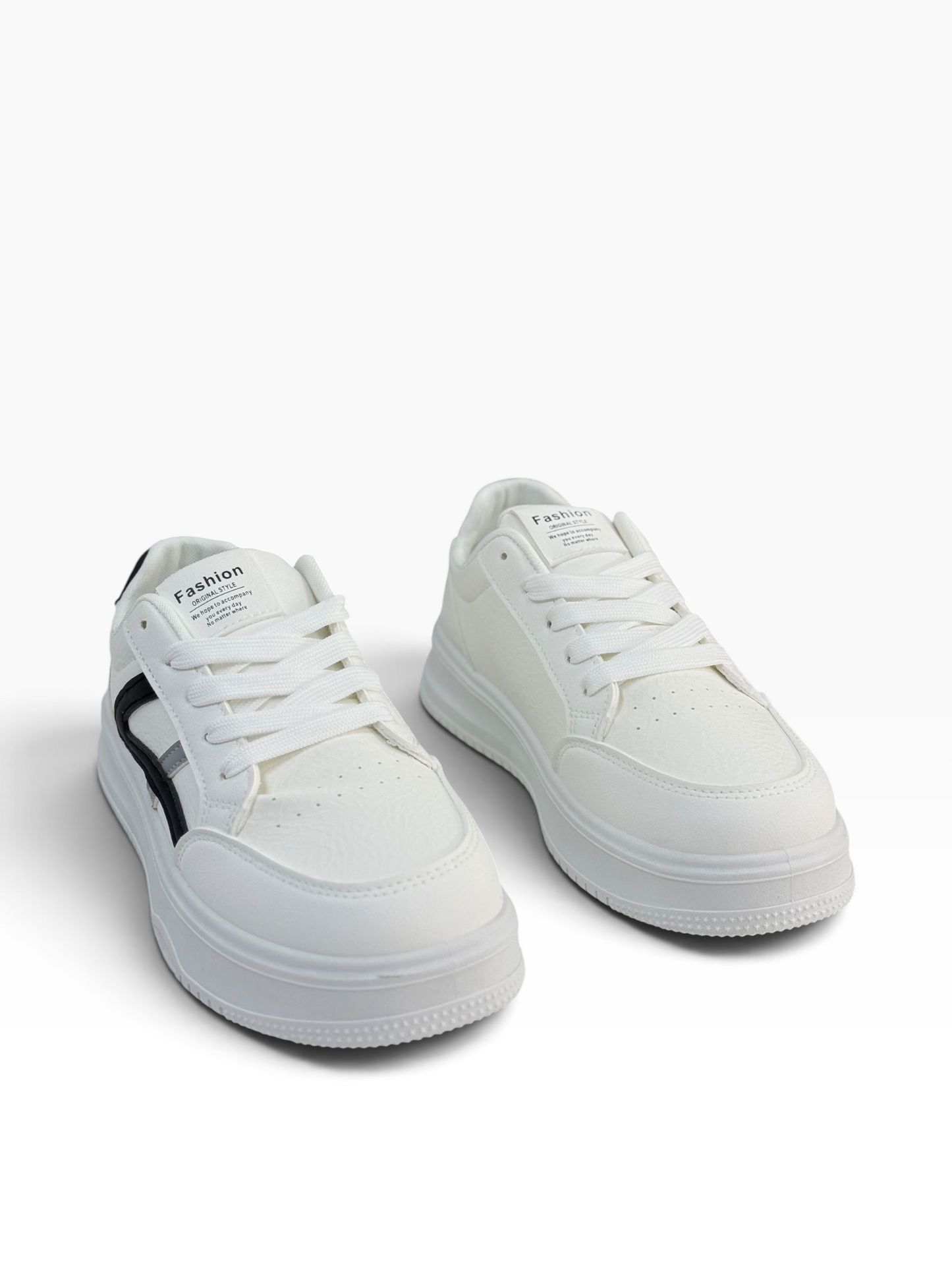 Fashion Ladies White Sneaker