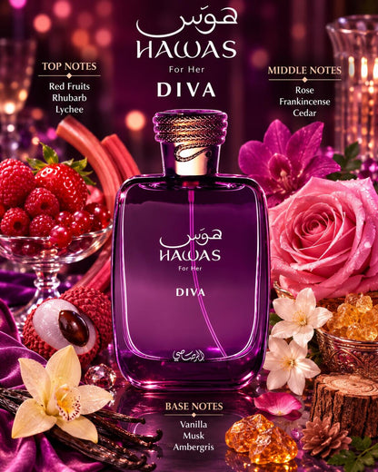 Rasasi Hawas Diva 100ml
