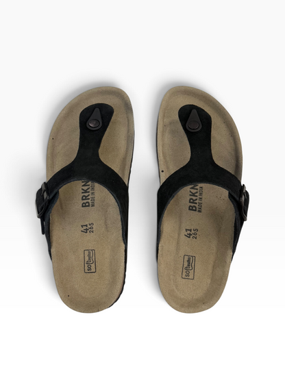 Birkenstock Gizeh Suede Black