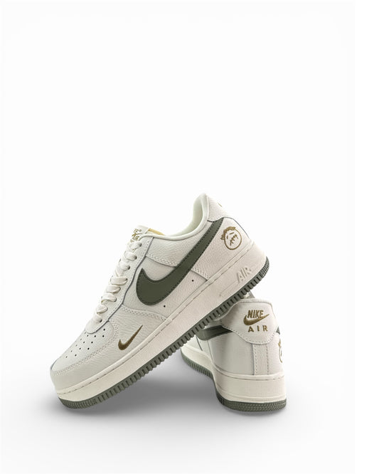 Nike Af1 Off/W Green Logo