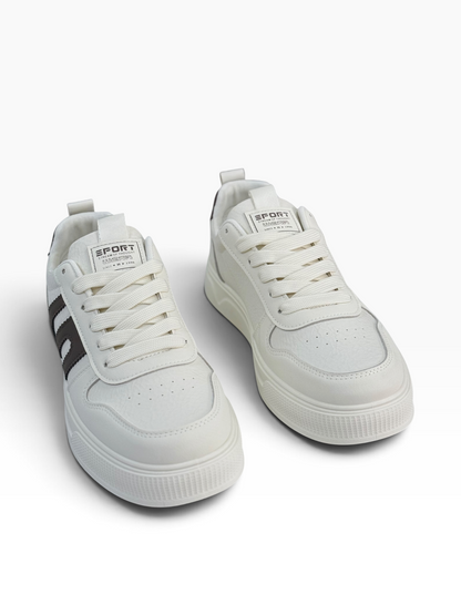 Fashion Mens White Sneaker 01
