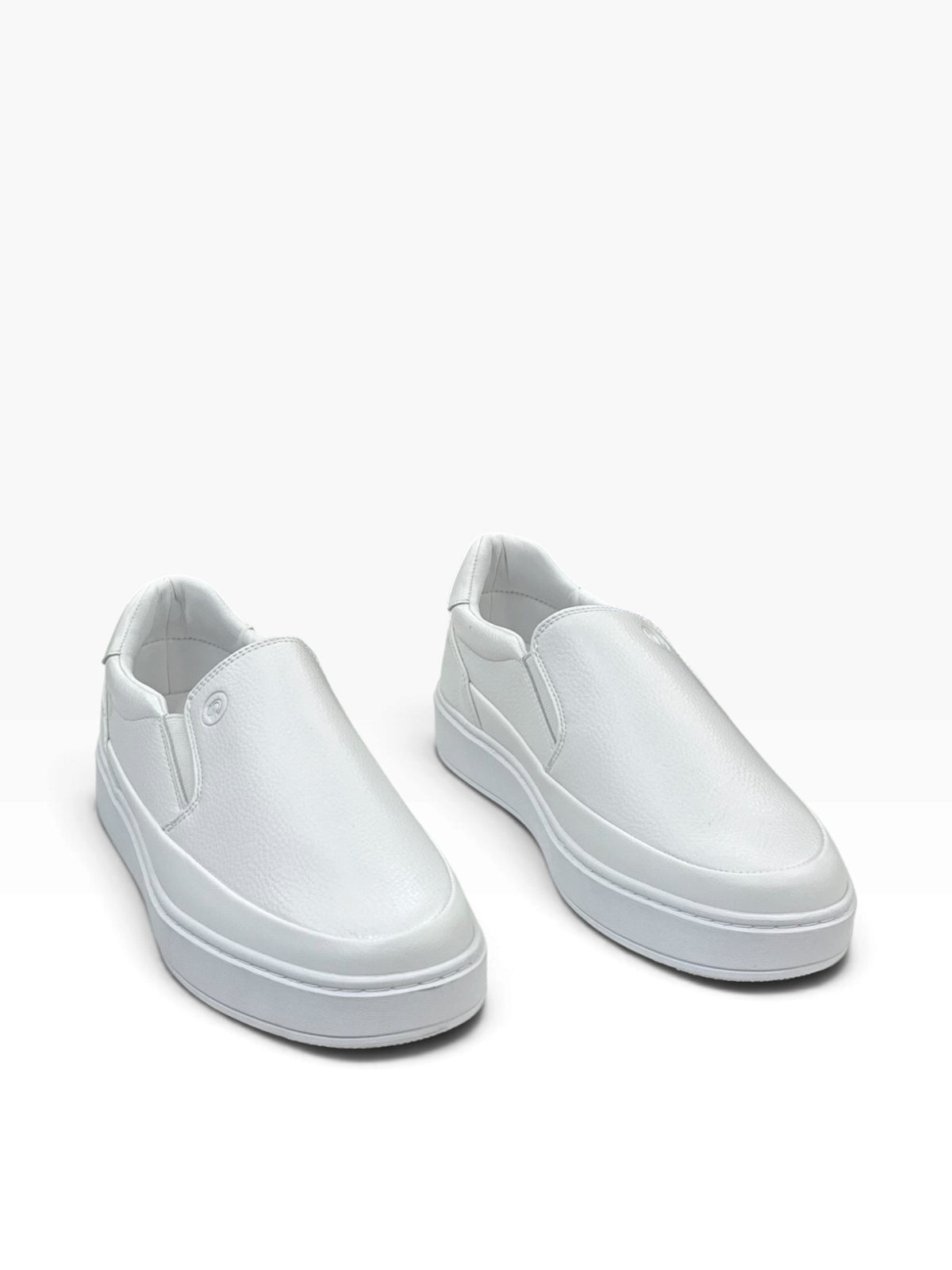 Dravine Leather Loafer White