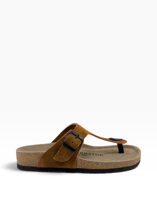 Birkenstock Gizeh Suede Tan