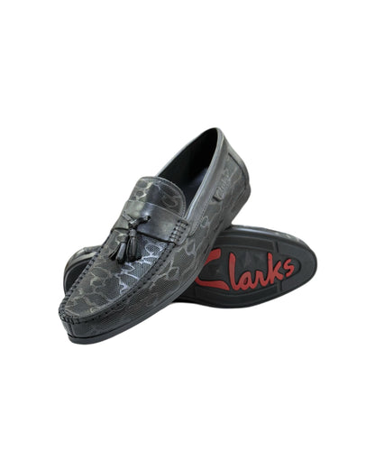 Clark Mens Leather Loafers