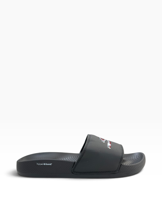 Skechers Hyper Red Logo Slide