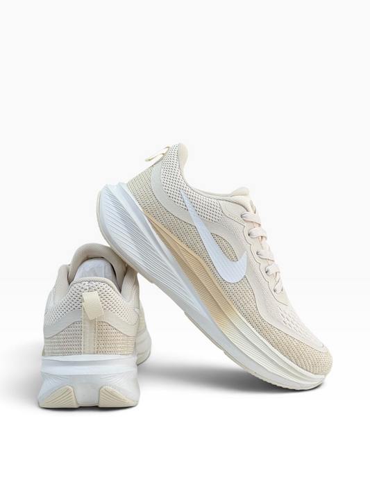 Nike ladies sport shoe beige