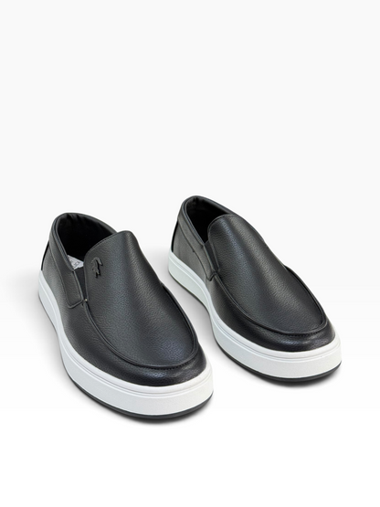Lacoste Leather Loafer Black