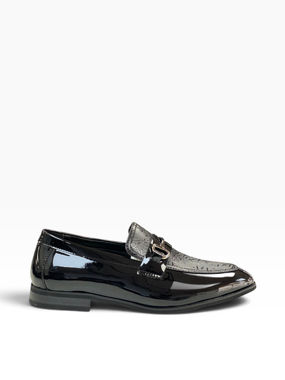 Barker Gloss Loafer Black