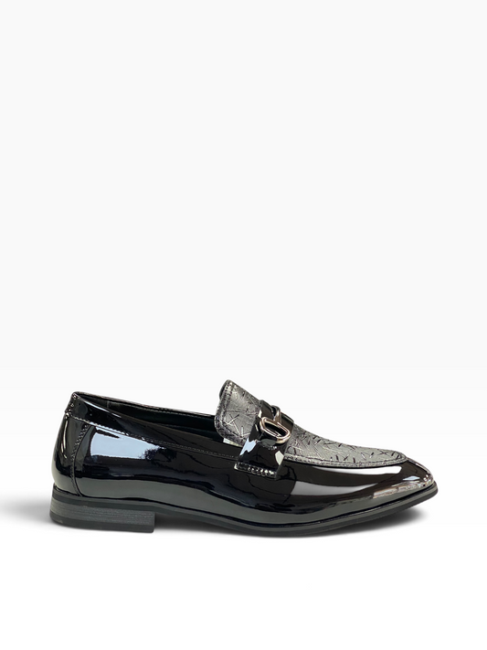 Barker Gloss Loafer Black