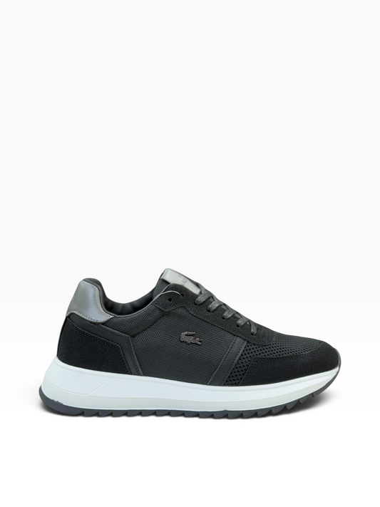 Lacoste Logo Casual Black And grey