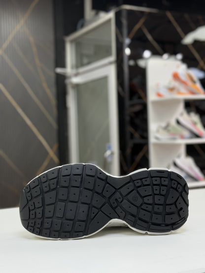 Mens Chunky Shoe White & Black