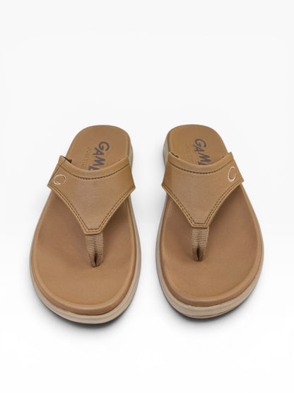 Gambol Highsole two strap -Brown