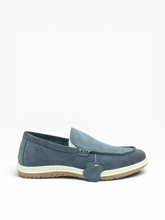 Comfy Suede Loafer Grey