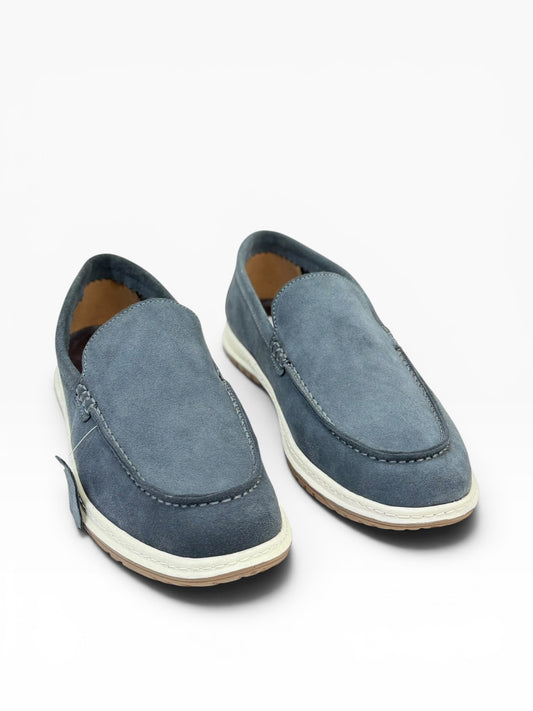 Comfy Suede Loafer Grey