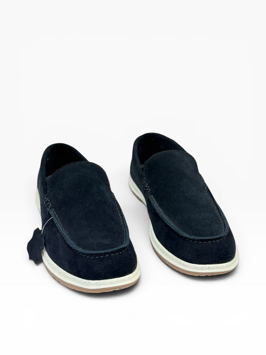Comfy Suede Loafer Black