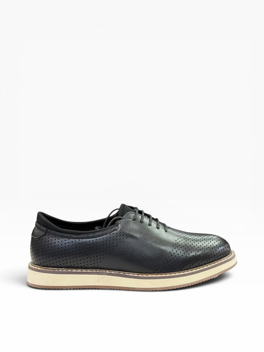Dravine Samrt Leather Casual Black Shoe