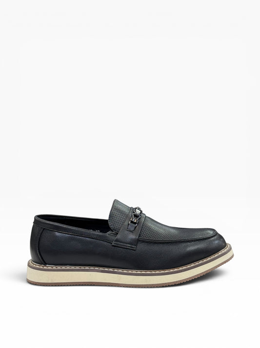 Dravine Smart  Leather Loafer Black