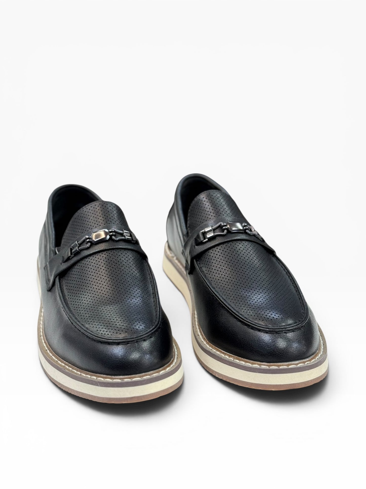 Dravine Smart  Leather Loafer Black