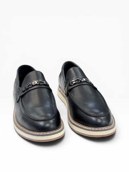 Dravine Smart  Leather Loafer Black
