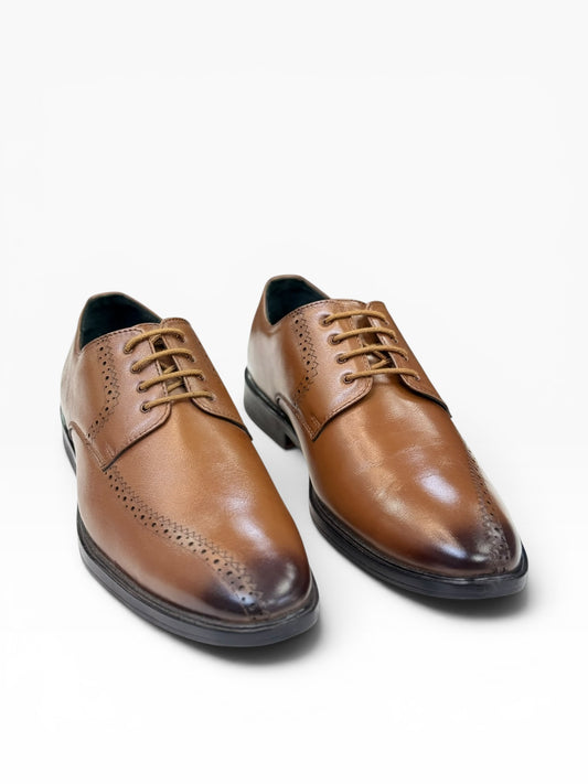 Carbon formal shoes Tan 44
