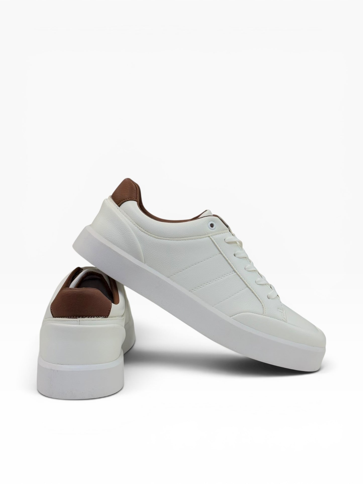Davido london white/brown sneaker