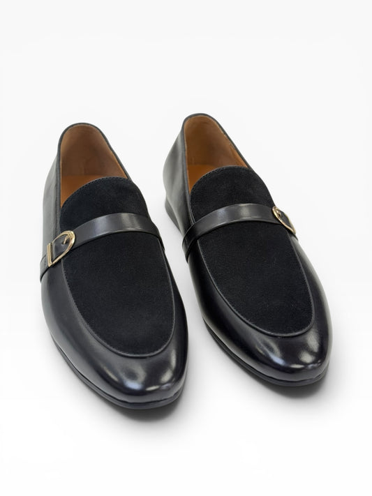 Davido london buckle loafer black