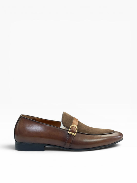 Davido london Buckel loafer brown