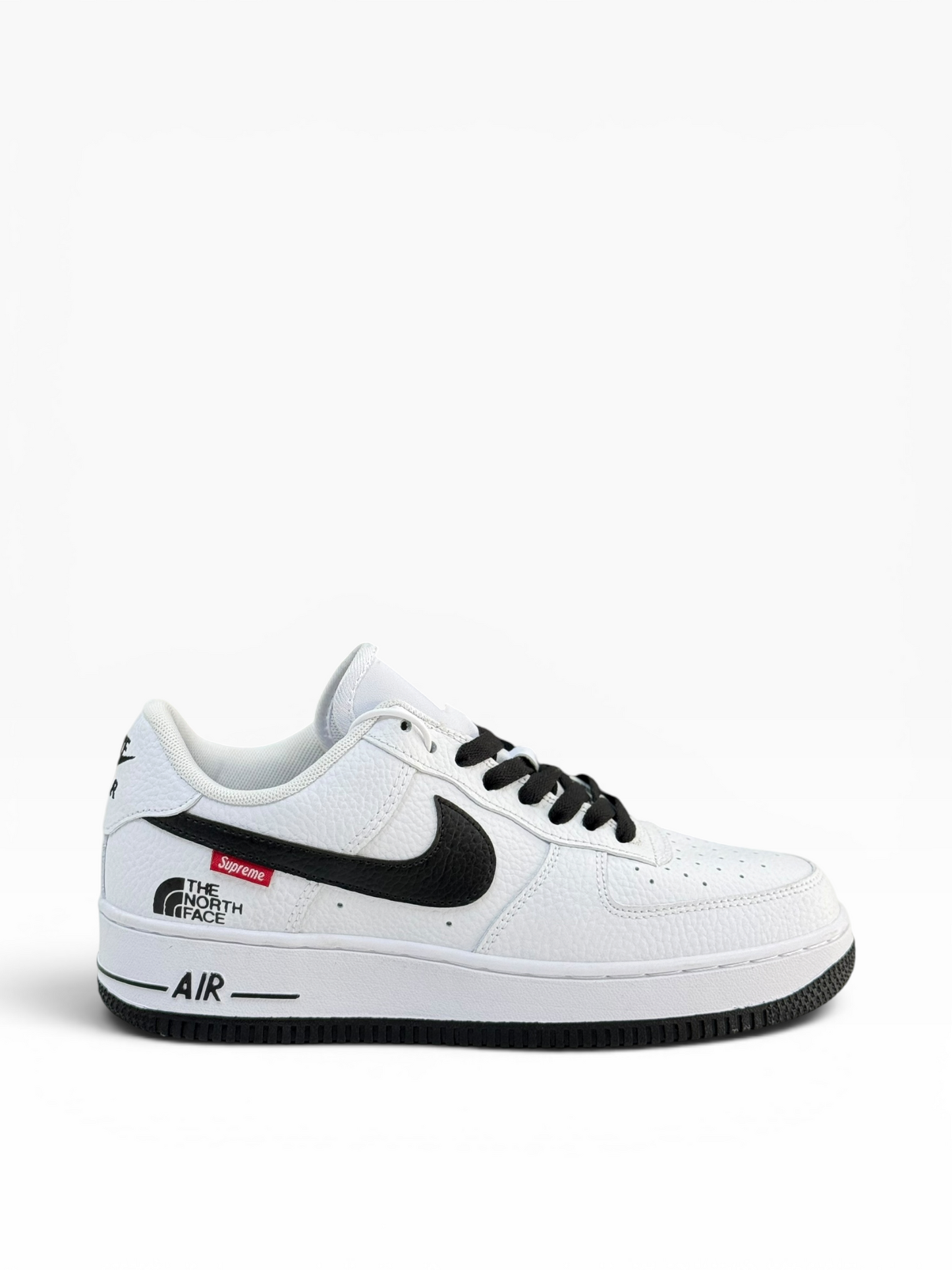 Nike AF1 X North Face Blk logo